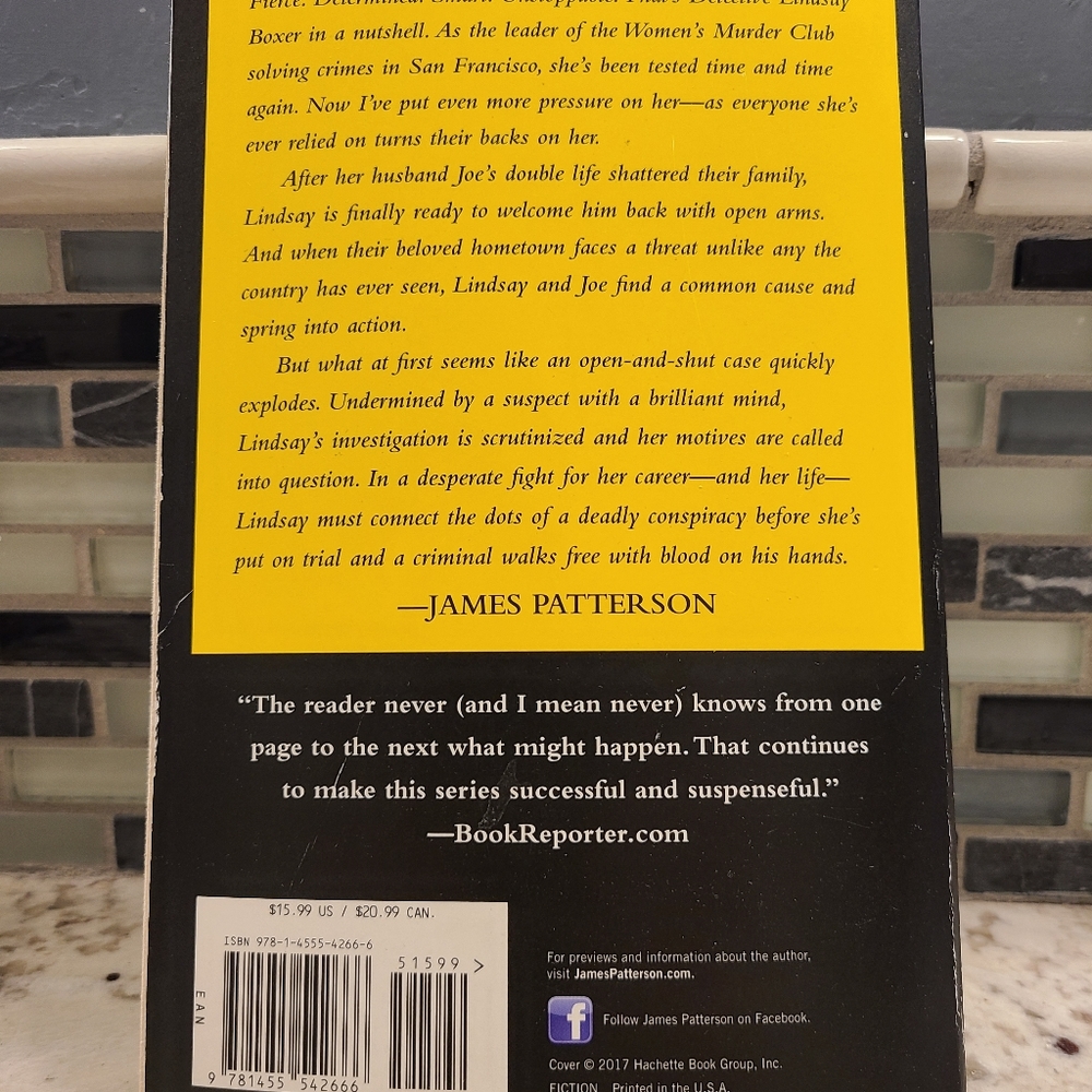 James Patterson & Maxine Paetro 16th Seduction Paperback book - Picture 2 of 3